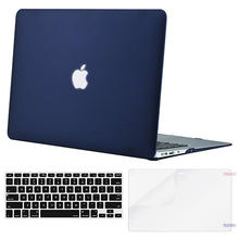 Load image into Gallery viewer, Mosiso Macbook Air 13 inch 2012-2017 Model A1466/A1369 +Silicone KB cover +Screen Protector