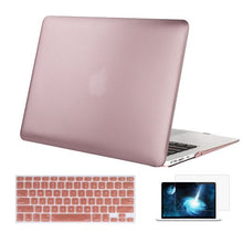 Load image into Gallery viewer, Mosiso Macbook Air 13 inch 2012-2017 Model A1466/A1369 +Silicone KB cover +Screen Protector