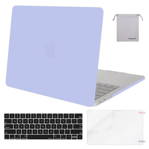 Mosiso MacBook Pro 13 15 Retina Touch Bar A1989/A1706 A1990 2016-2018+Silicone KB