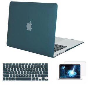 Mosiso Macbook Air13 A1369 A1466 2013 2014 2015 2016 2017+Silicone KB cover+Screen Protector
