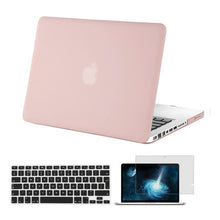 Load image into Gallery viewer, Mosiso Macbook Pro 13 15 CD Drive A1278/A1286 Notebook Case 2008-2012+ Silicone KB Cover